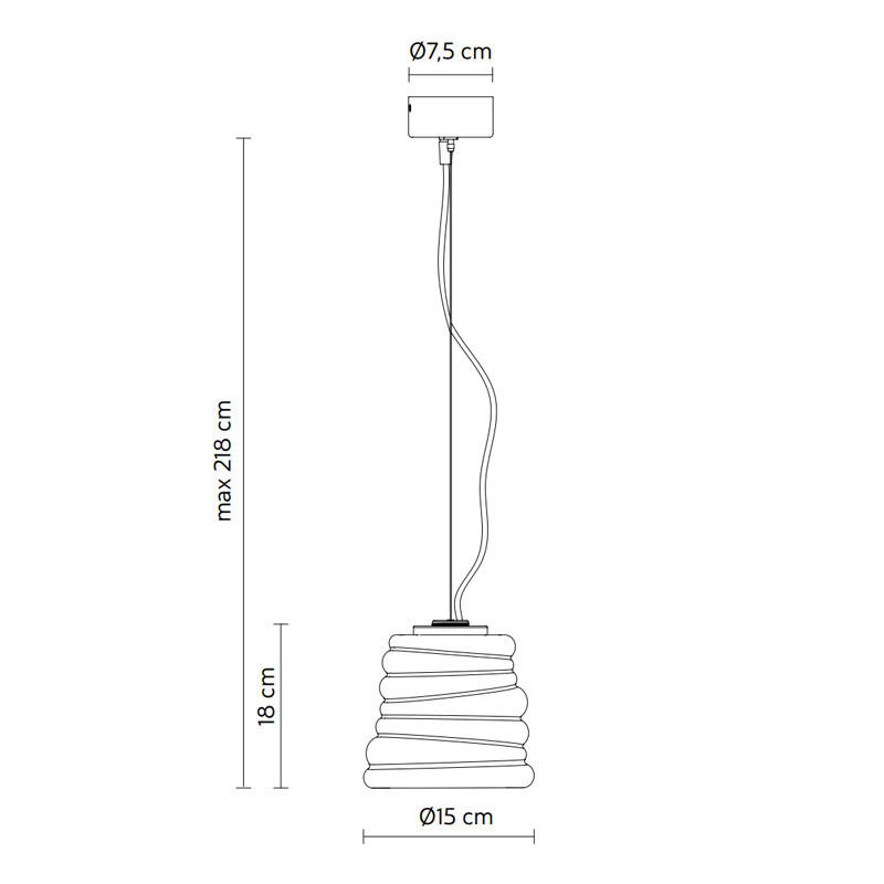 Bibendum AA LED Pendant Light