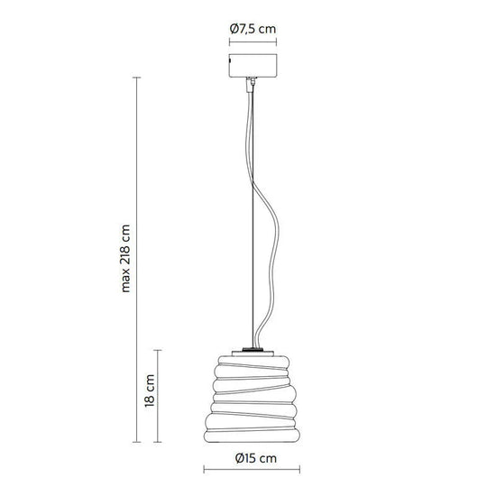 Bibendum AA Pendant Light
