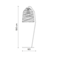 Karman Black Out Floor Lamp | All Square Lighting