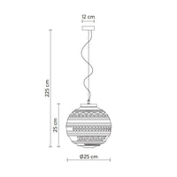 Karman Braille 1B Pendant Light | All Square Lighting