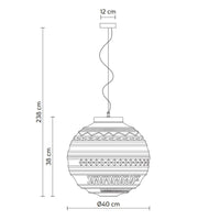 Karman Braille 2B Pendant Light | All Square Lighting