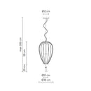 Karman Cell CM Pendant Light | All Square Lighting