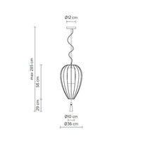 Karman Cell CM Pendant Light | All Square Lighting