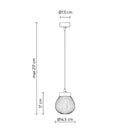 Karman Ceraunavolta 1A Pendant Light | All Square Lighting
