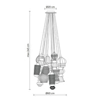 Karman Ceraunavolta 1B Pendant Light | All Square Lighting