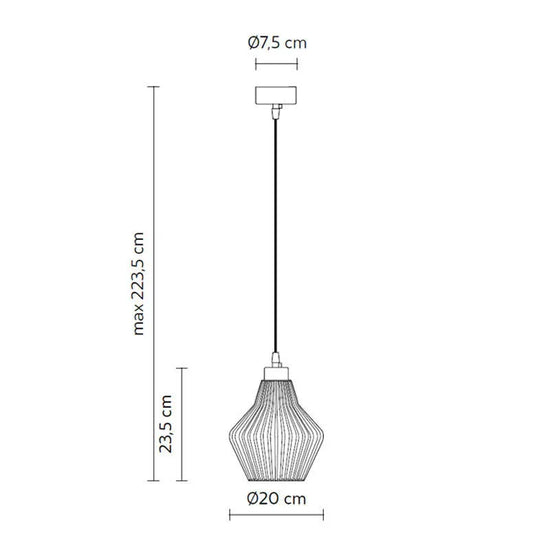 Ceraunavolta 5B Pendant Light