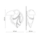 Karman Cubano Wall Light | All Square Lighting