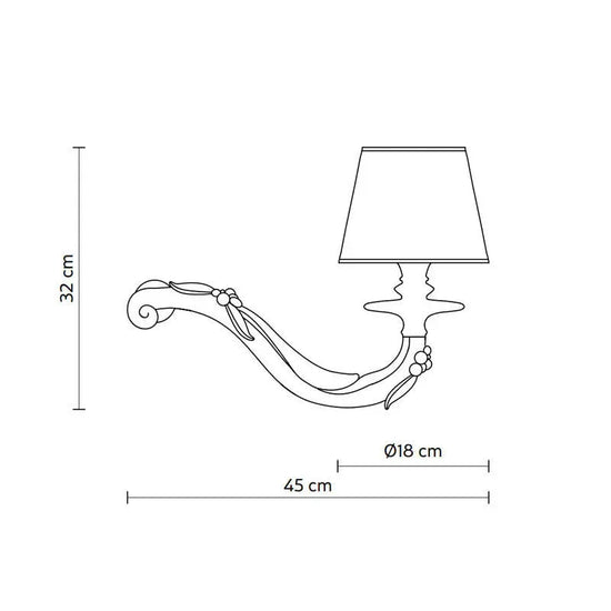 Déjà-Vu AA Wall Light