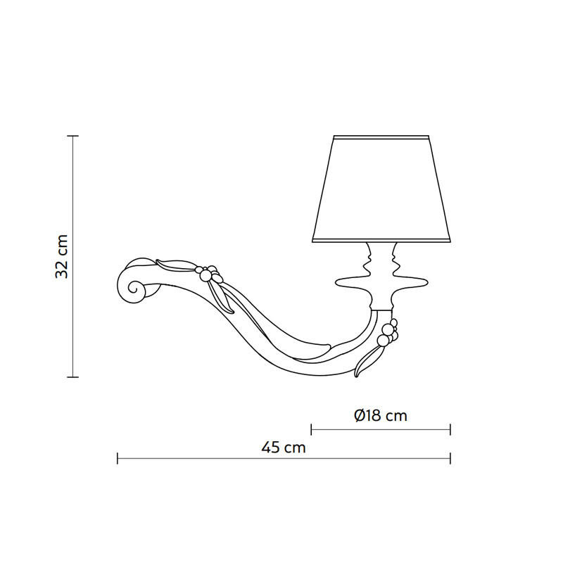 Déjà-Vu AA Wall Light