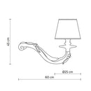 Karman Déjà-Vu AB Wall Light | All Square Lighting