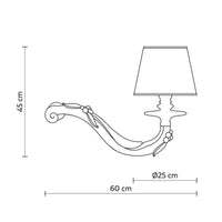 Karman Déjà-Vu AB Wall Light | All Square Lighting