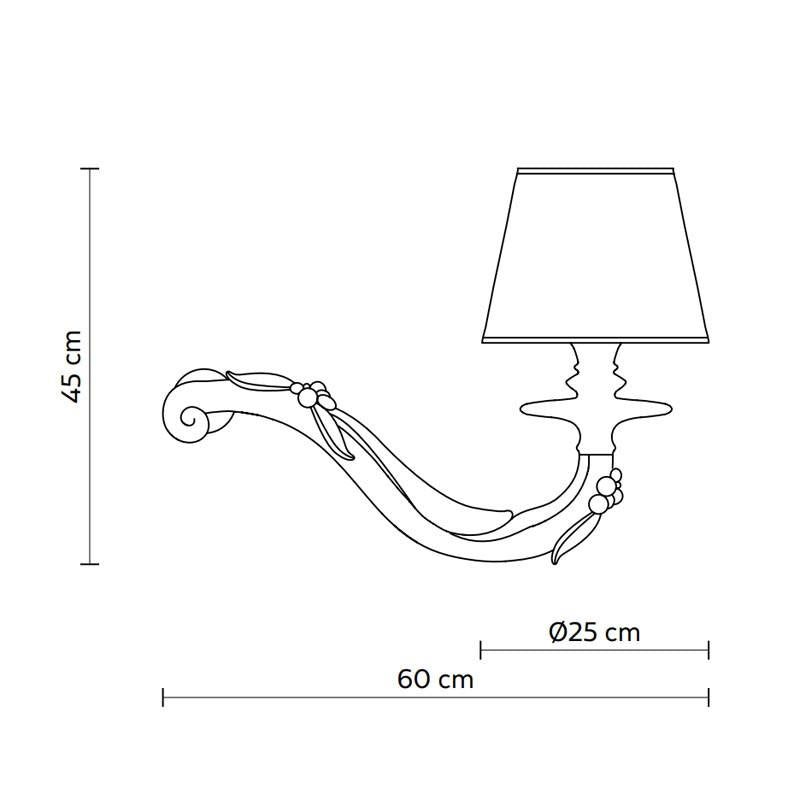 Déjà-Vu AB Wall Light