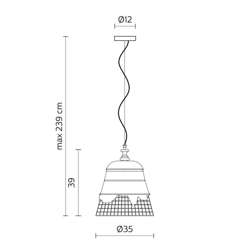 Domenica AA Pendant Light