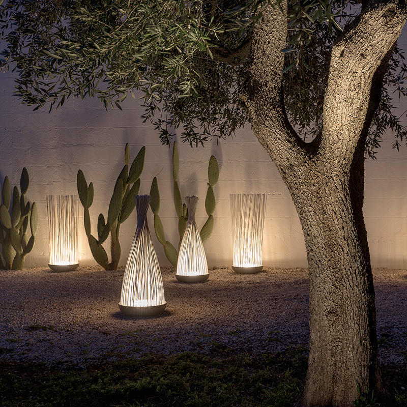 Karman Don’t Touch Outdoor Floor Lamp | All Square Lighting
