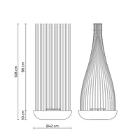 Karman Don’t Touch Outdoor Floor Lamp | All Square Lighting