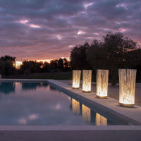 Karman Don’t Touch Outdoor Floor Lamp | All Square Lighting