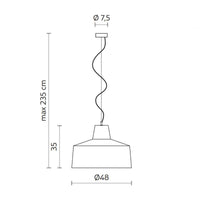 Karman Gangster AB Pendant Light | All Square Lighting