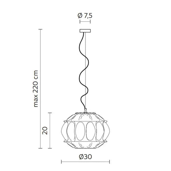 Ginger AA Pendant Light