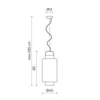 Karman Kimono AB Pendant Light | All Square Lighting