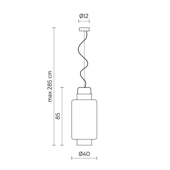 Kimono AB Pendant Light