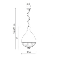 Karman Le Trulle 3T Pendant Light | All Square Lighting
