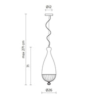 Karman Le Trulle 5T Pendant Light | All Square Lighting