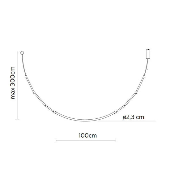 Leda AB Pendant Light