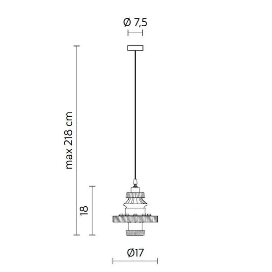 Mek AA Pendant Light
