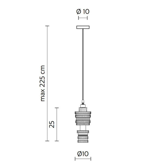 Mek AB LED Pendant Light