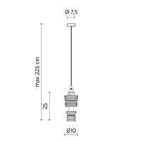 Karman Mek AB Pendant Light | All Square Lighting