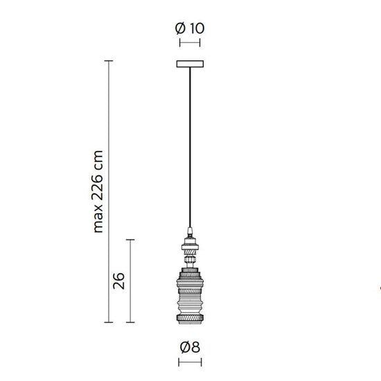 Mek AC LED Pendant Light