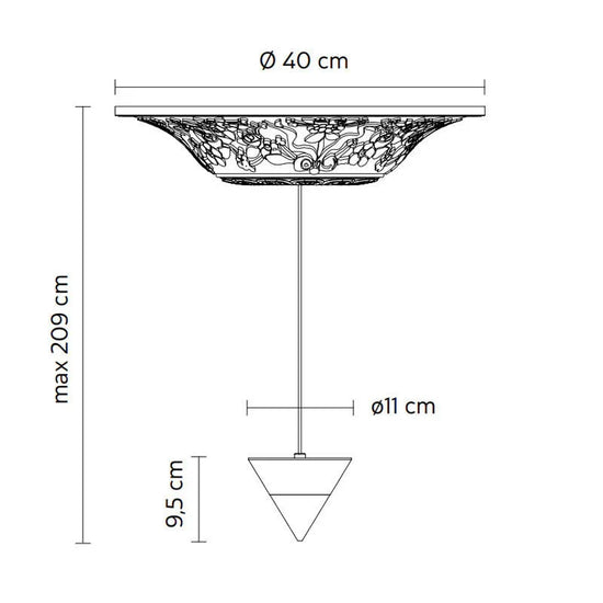 Moonbloom AA Pendant Light