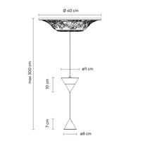 Karman Moonbloom AB Pendant Light | All Square Lighting