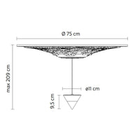 Karman Moonbloom AC Pendant Light | All Square Lighting