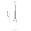 Karman Nando AA Pendant Light | All Square Lighting
