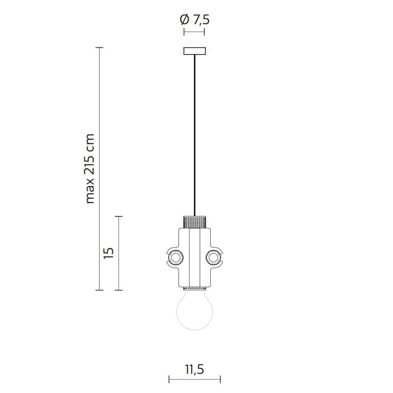 Karman Nando AB Pendant Light | All Square Lighting