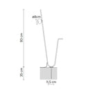 Karman Pois AN Outdoor Floor Lamp | All Square Lighting