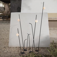 Karman Pois BN Outdoor Floor Lamp | All Square Lighting