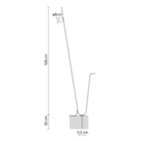 Karman Pois CN Outdoor Floor Lamp | All Square Lighting