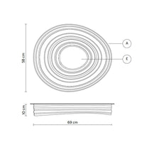 Karman ROMA Ceiling Light | All Square Lighting