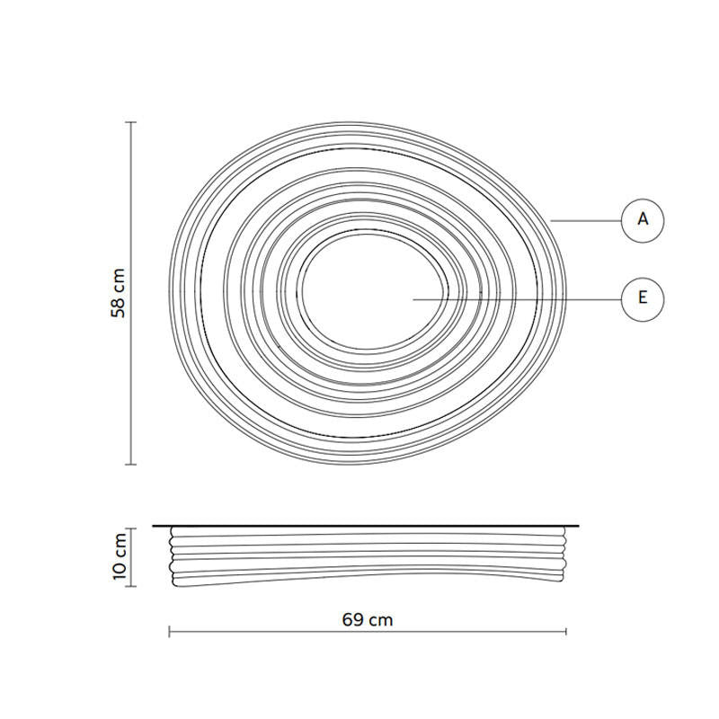 ROMA Ceiling Light