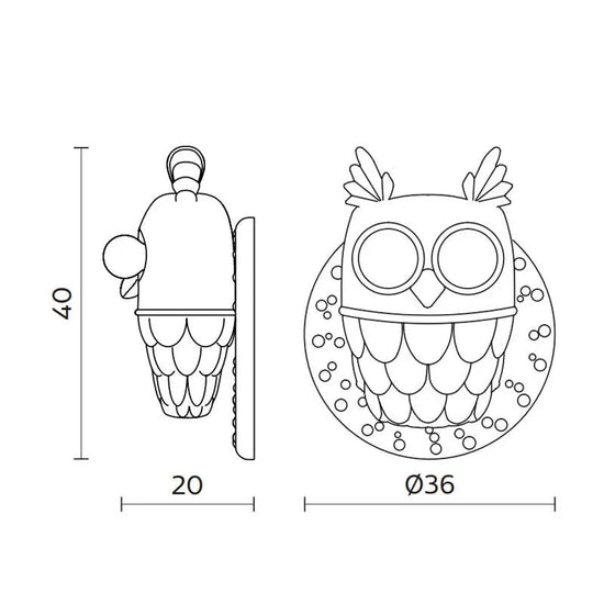 Ti . Vedo Wall Light