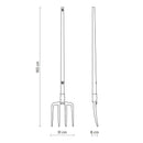 Karman Tobia 1F Floor Lamp | All Square Lighting