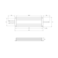 100W 24V DALI-2 Dimmable IP66 LED Driver