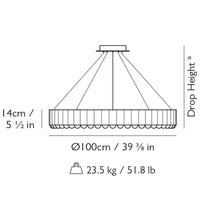 Lee Broom Carousel Large Pendant Light | All Square Lighting