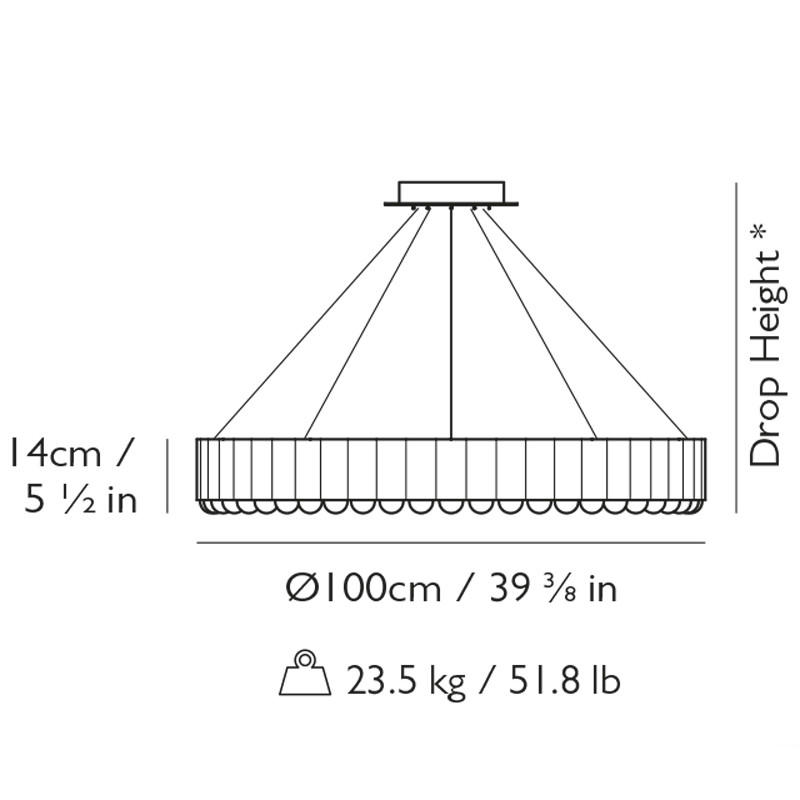 Lee Broom Carousel Large Pendant Light | All Square Lighting