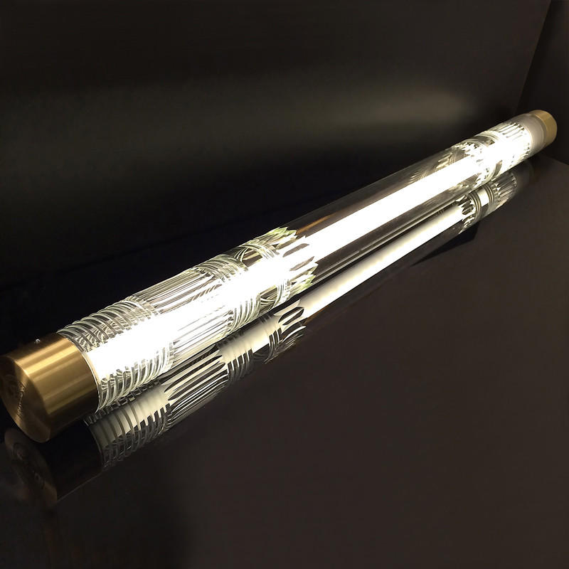 Crystal Tube Pendant Light