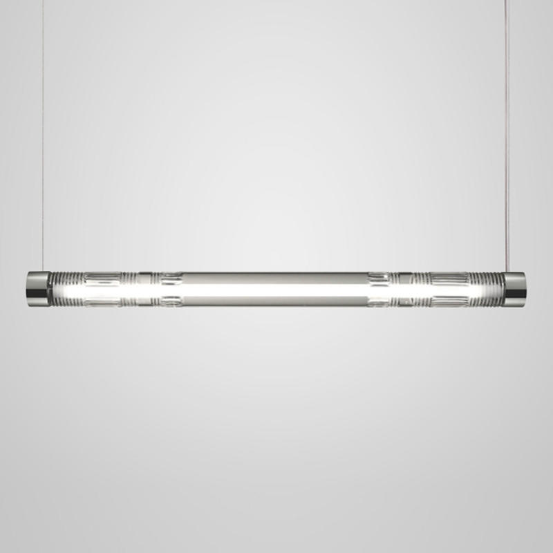 Crystal Tube Pendant Light