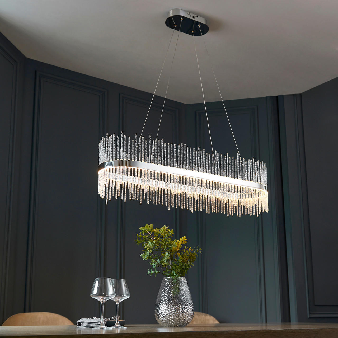 Lifestyle Lighting Company Cascade Oval Pendant Light | All Square Lighting