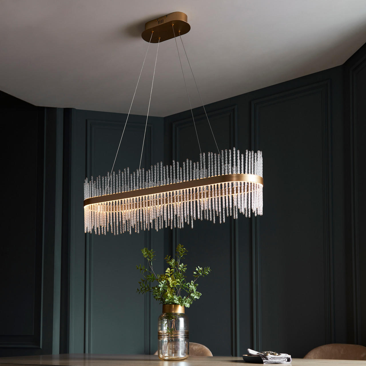 Lifestyle Lighting Company Cascade Oval Pendant Light | All Square Lighting